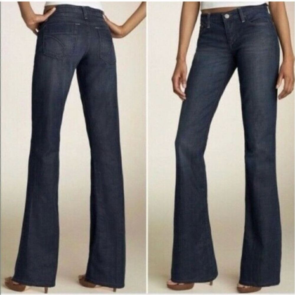 Joe's Jeans Women's bootcut Jeans Visionaire Rocker 29 dark wash - Picture 2 of 12